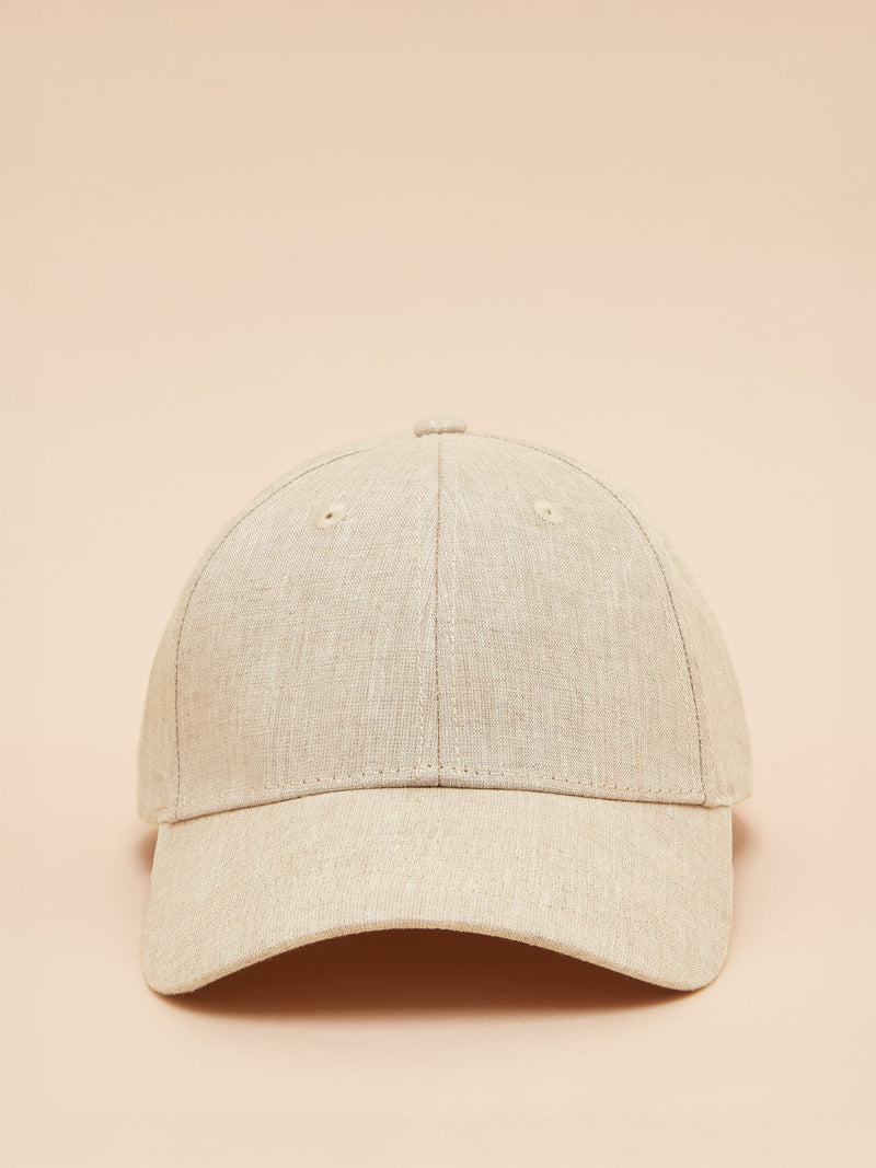 Joules Daley linen baseball cap (British brand)