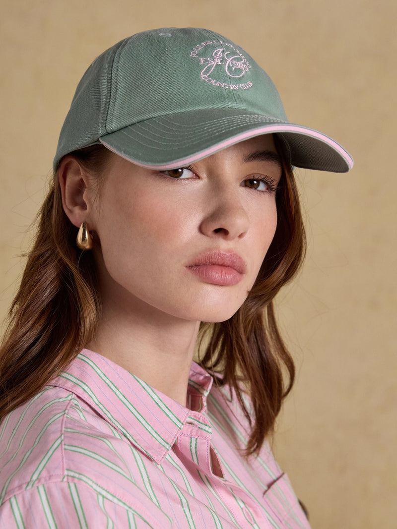 Joules Daley Green Baseball Cap