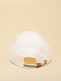 Joules Daley white cotton baseball cap, UK version
