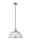 Gallery Home Hansen silver pendant lamp 40cm - British product