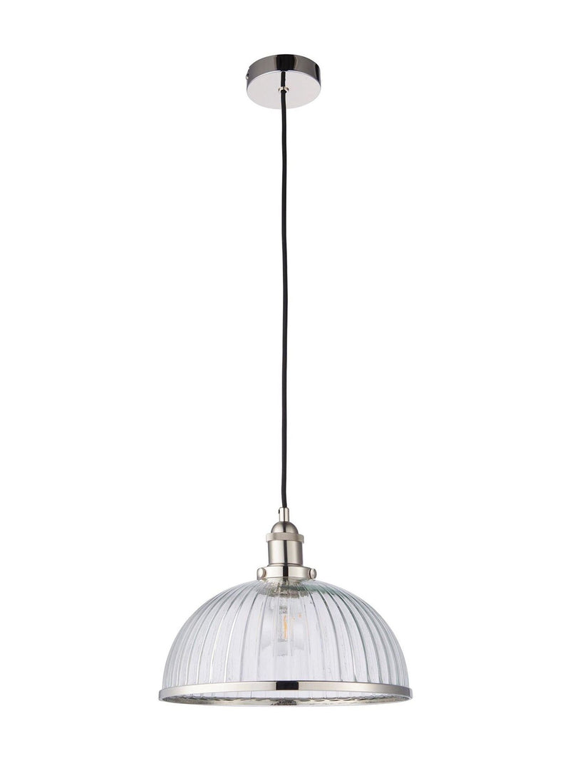 Gallery Home Hansen silver pendant lamp 40cm - British product