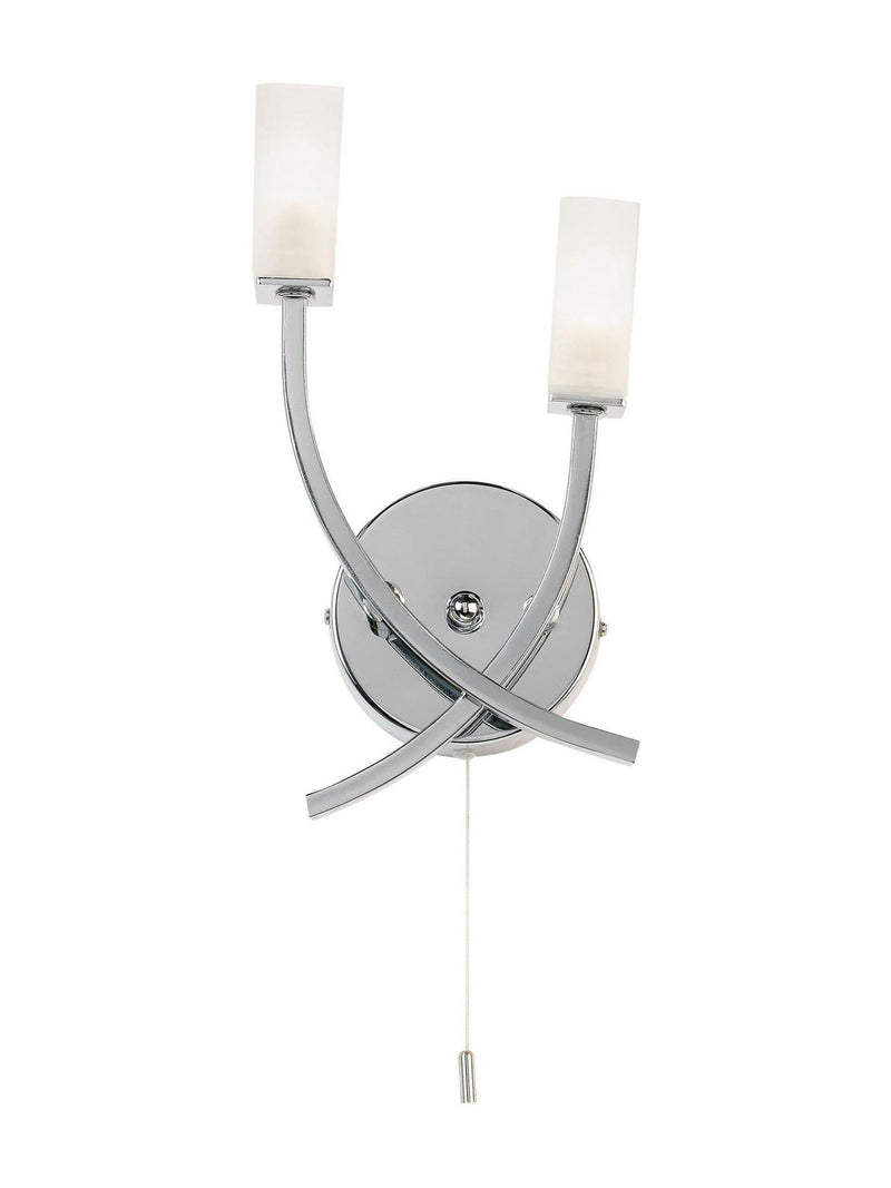 Gallery Home Chrome Havana wall light 290x135mm (British brand)