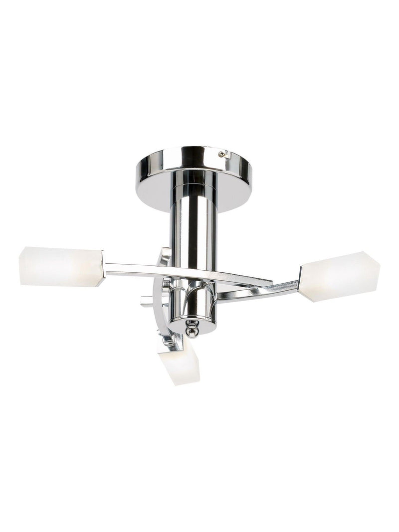Gallery Home ceiling lamp Chrome Havana 3 Polished - British product
