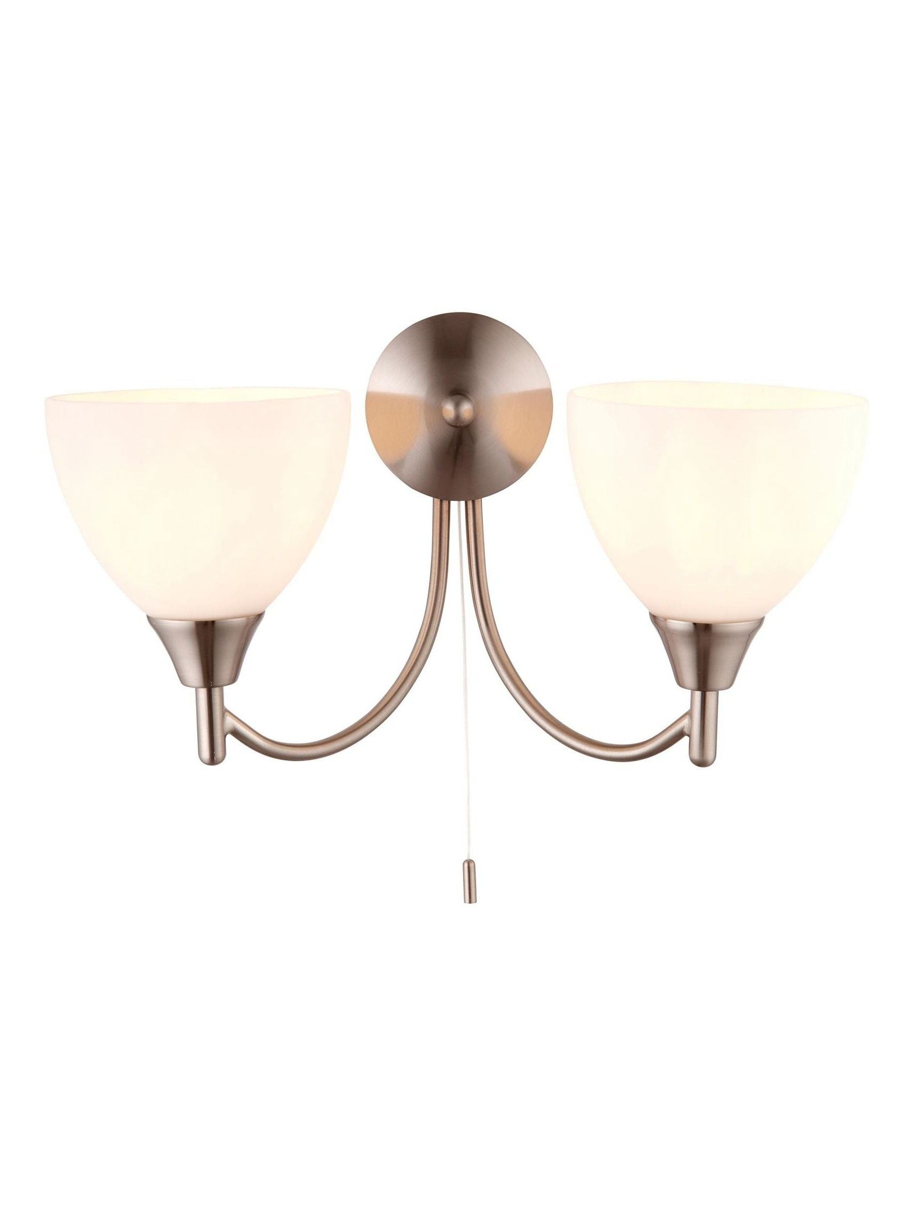 Gallery Home Brass Alder Antique twin wall light (British brand)