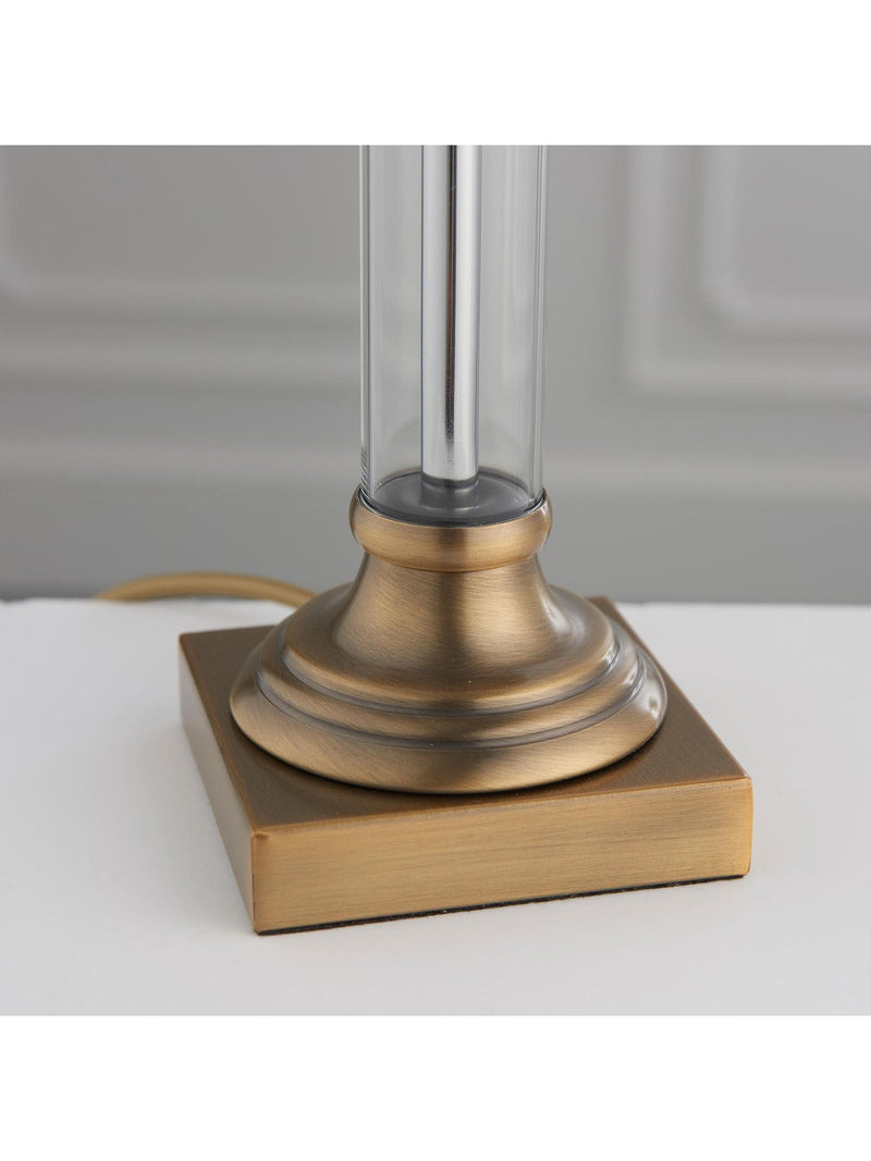 Gallery Home antique brass table lamp base - British product