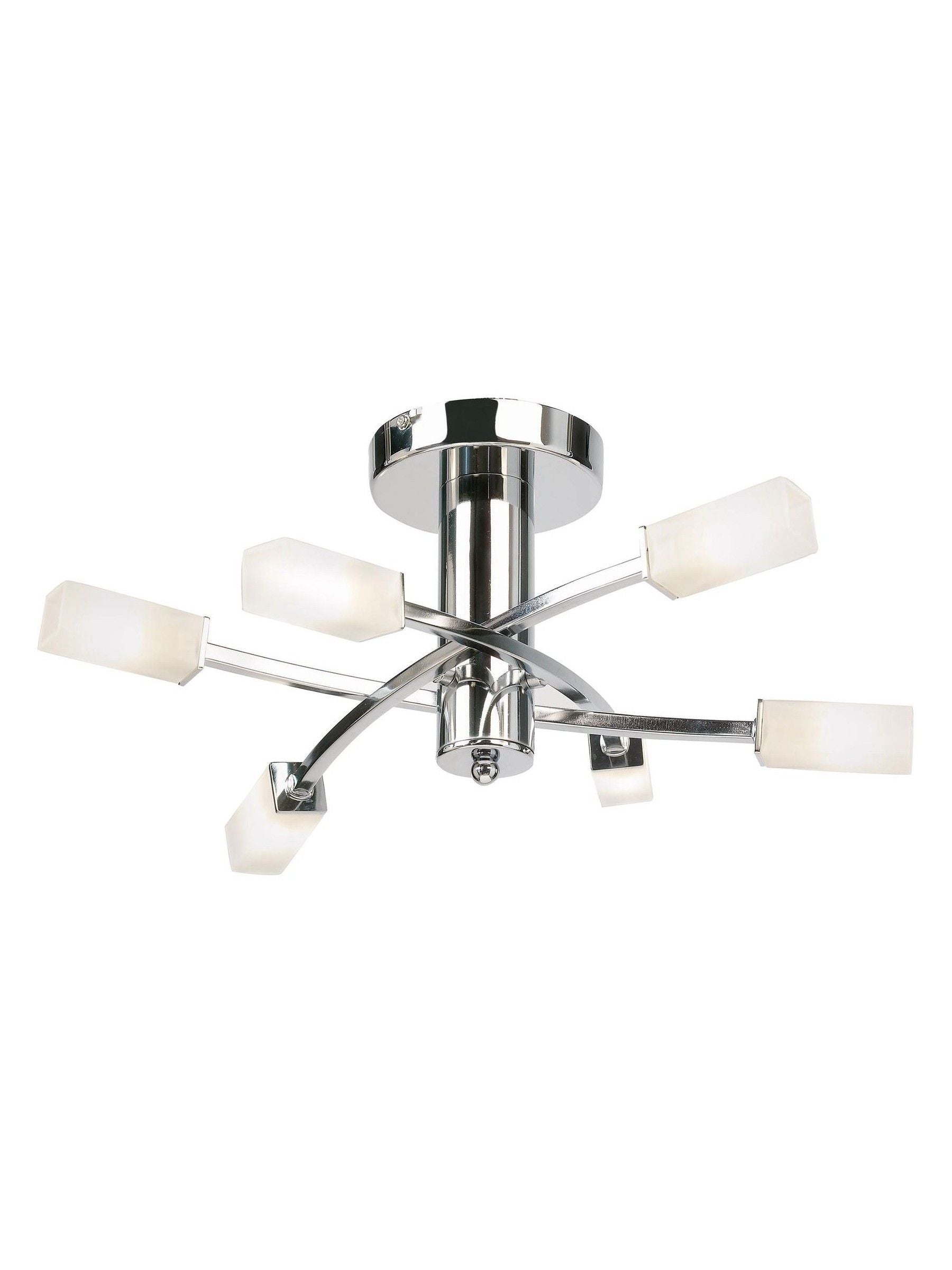 Gallery Home Chrome Annalise table lamp, imported from the UK