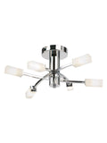 Gallery Home Chrome Annalise table lamp, imported from the UK
