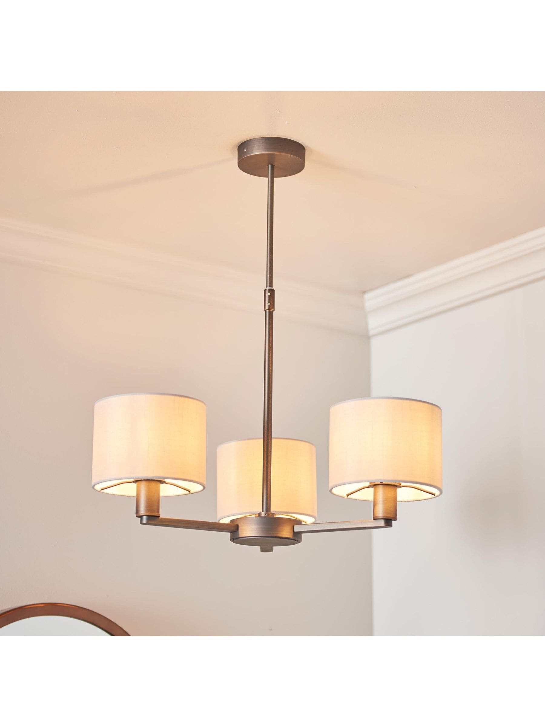 Gallery Home Dalvin pendant light antique bronze, UK version