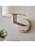 Gallery Home Silver Dalvin wall light, UK version