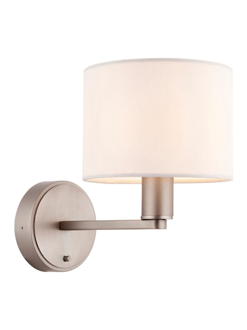 Gallery Home Silver Dalvin wall light, UK version