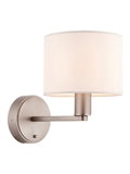 Gallery Home Silver Dalvin wall light, UK version