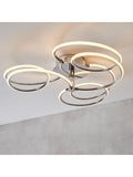 Gallery Home chrome eternity ceiling light 600mm, imported from the UK