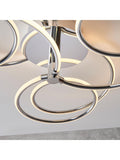 Gallery Home chrome eternity ceiling light 600mm, imported from the UK