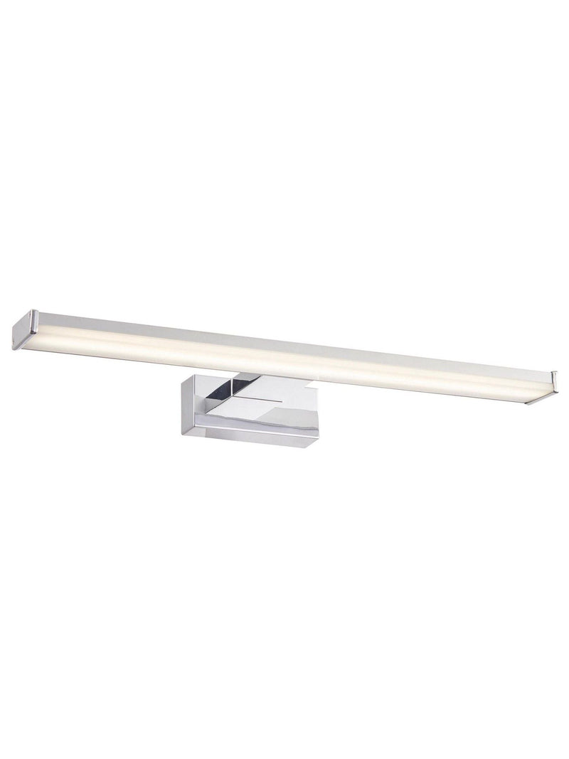 Gallery Home chrome axial wall light with integrated LED, UK version