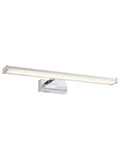 Gallery Home chrome axial wall light with integrated LED, UK version