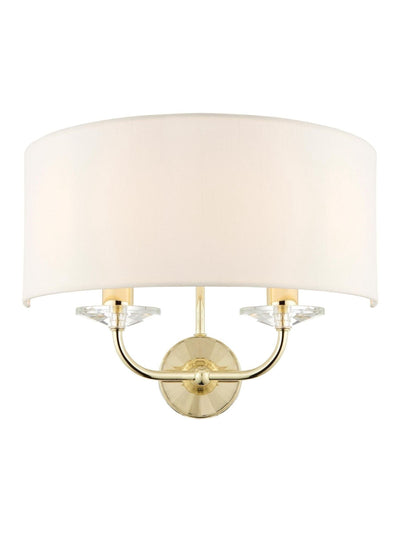 Next Gallery Home Nixon Wall Light, Brushed Brass- Buy online at McGrocer