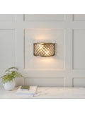 Gallery Home Brass Hudson wall light antique 255mm - British product