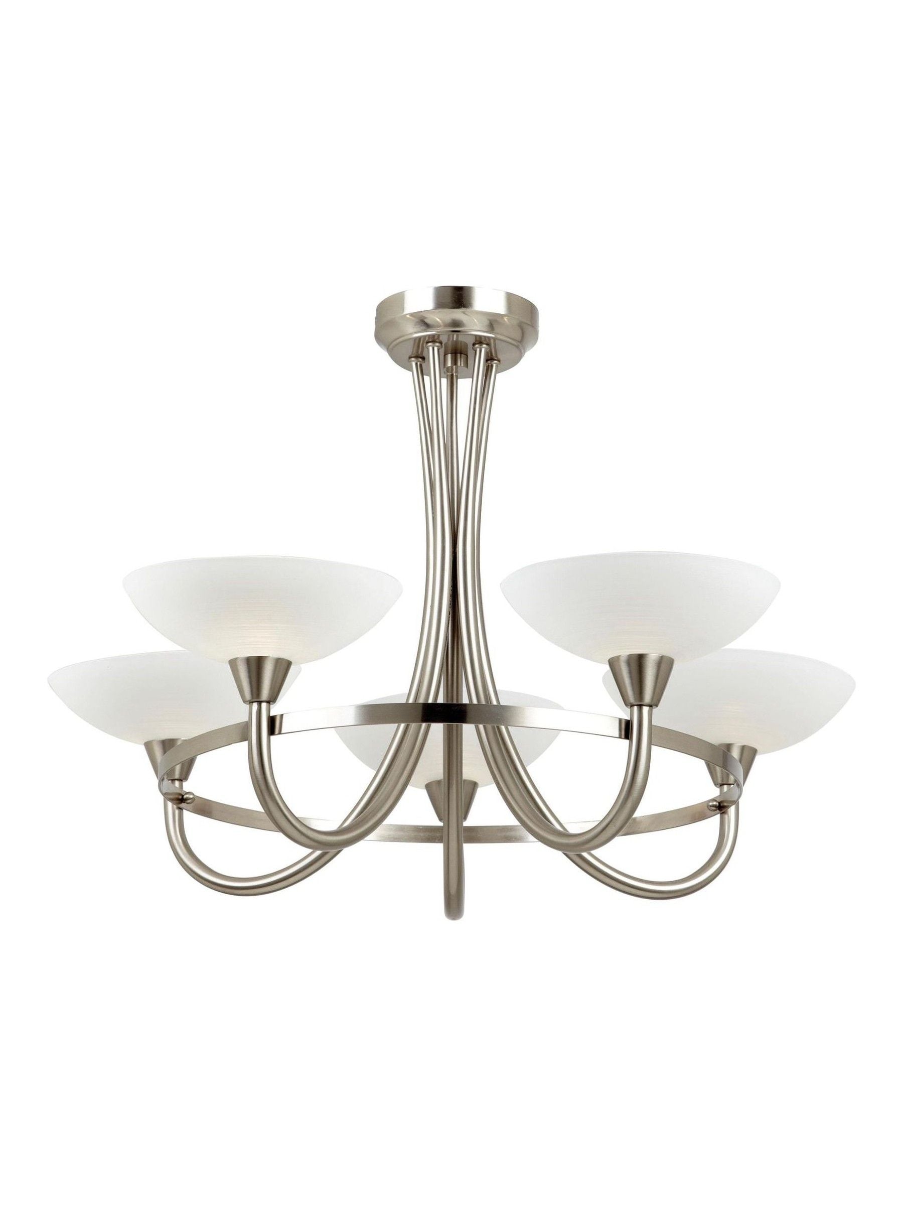 Gallery Home Chrome Carlton ceiling lamp (British brand)