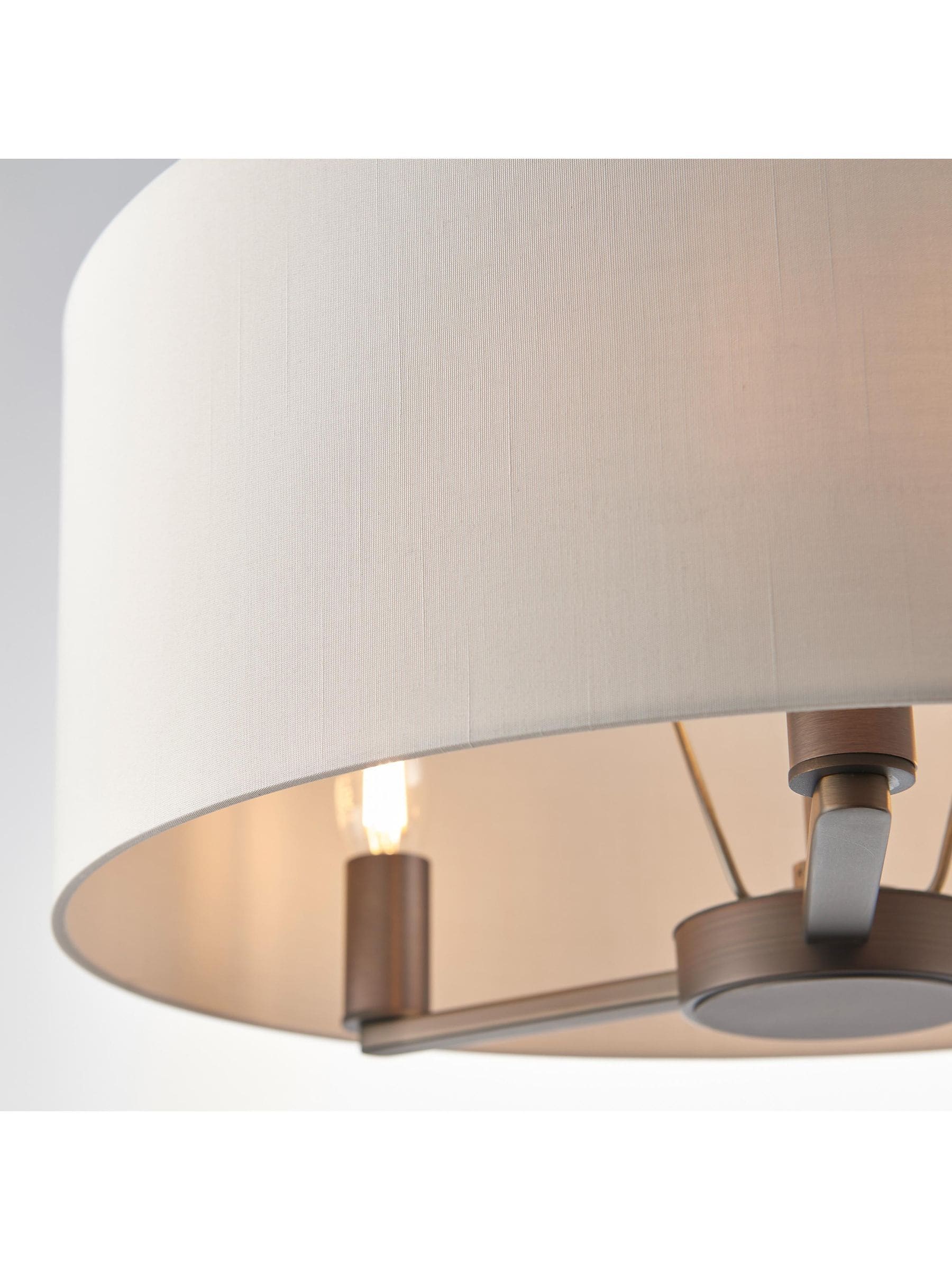 Gallery Home antique bronze Dalvin ceiling pendant light (British brand)
