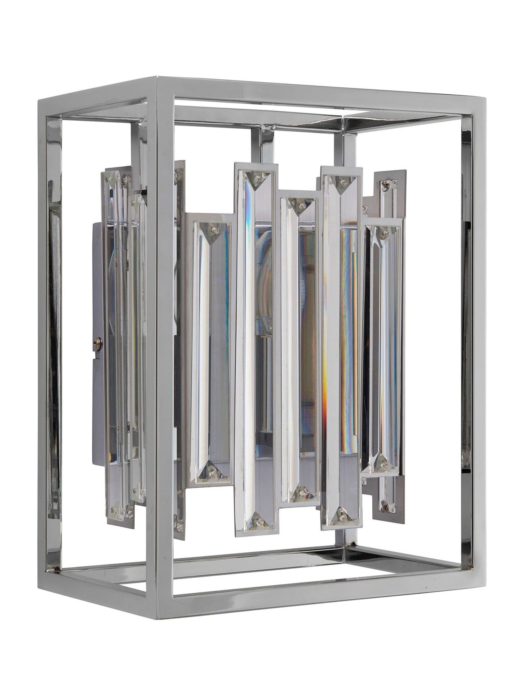 Gallery Home Chrome Arcadia wall light, UK version