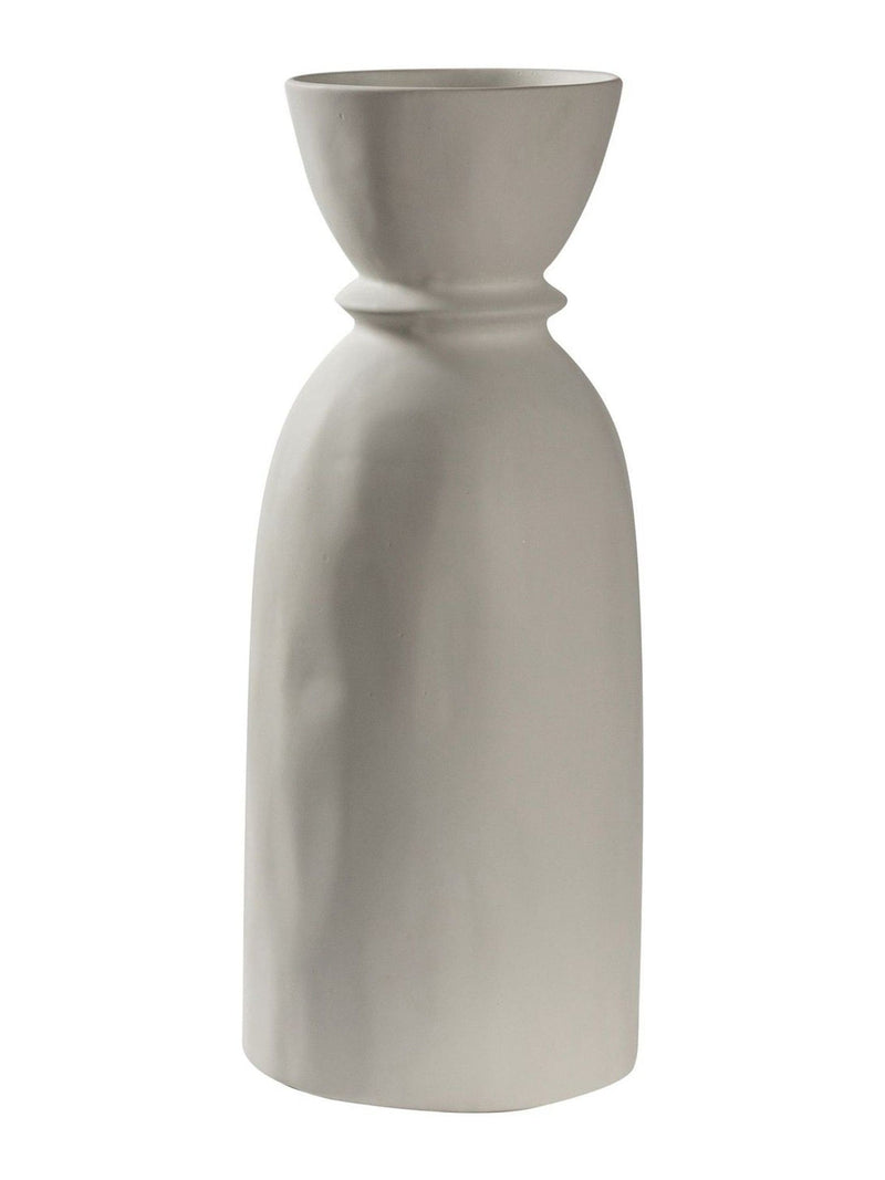 Gallery Home white stoneware bottle vase 38cm, UK version