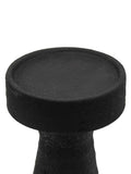 Gallery Home black pillar candle holder, UK version