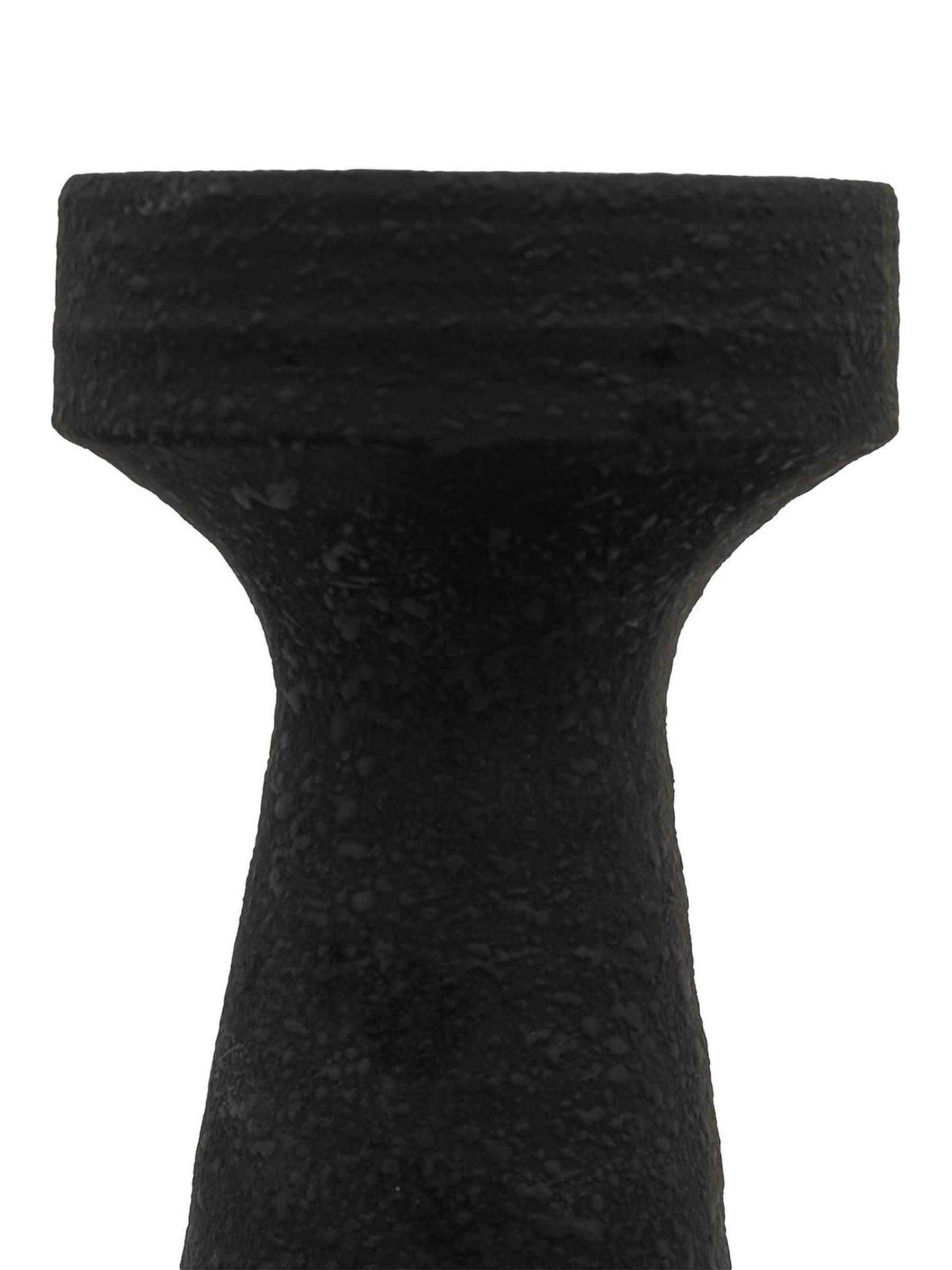 Gallery Home Black Lollie Pillar Holder