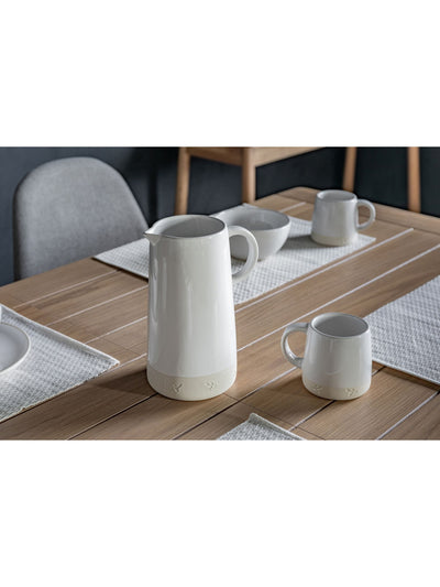 Next Gallery Home White Bumble Stoneware Jug- Buy online at McGrocer