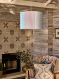 FatFace multi colour stripe easy fit light shade 35cm, imported from the UK