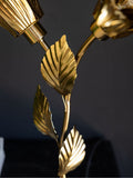 Rockett St George Brass Margot Flower Table Lamp 51cm (British brand)