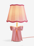 Cath Kidston Pink White Cream Canopy Bow Table Lamp (British brand)