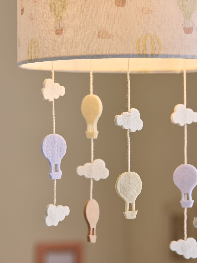 Jojo Maman Bébé cream balloon easyfit shade for nursery, UK version