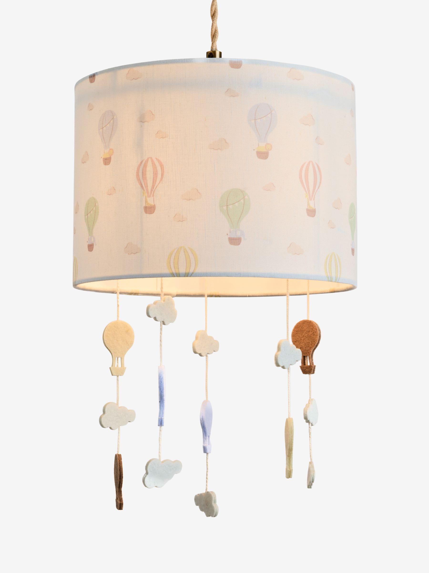 Jojo Maman Bébé cream balloon easyfit shade for nursery, UK version