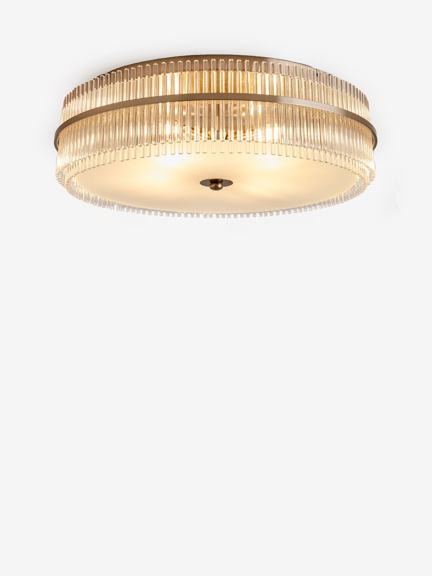 Lipsy gold flush ceiling light large (British brand)
