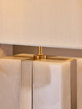 Lipsy white marble effect table lamp 48cm - British product