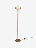 MADE.COM Dark Wood Layla floor lamp 154cm, UK version