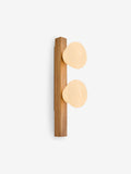 MADE.COM Cillian wall light in light wood, imported from the UK