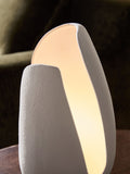 MADE.COM White Ceramic Lorelei Table Lamp, imported from the UK