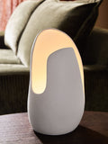MADE.COM White Ceramic Lorelei Table Lamp, imported from the UK