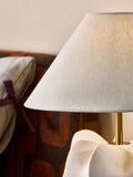 MADE.COM White Ceramic Matteo Table Lamp 59cm, imported from the UK