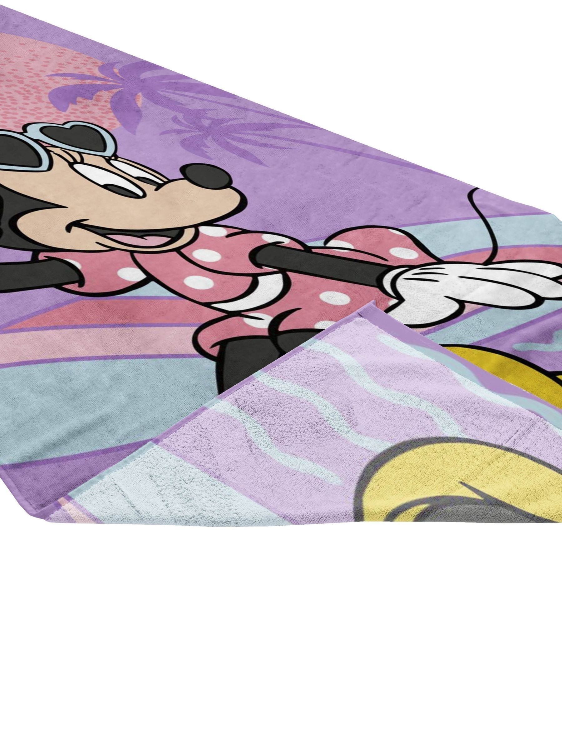 Jay Franco Disney Minnie Mouse cotton beach towel, imported from the UK
