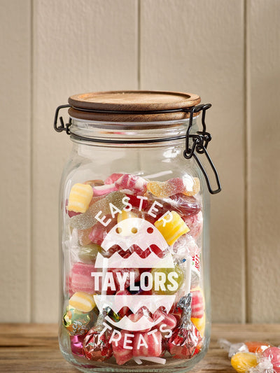 Next Loveabode Personalised Easter Treat Jar 1500ml- Buy online at McGrocer