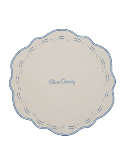 Next Yvonne Ellen Set aus 4 pinkfarbenen Slogan-Platzsets, 32cm – online bei McGrocer kaufen