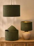 Green Easy Fit Relaxed Shade Ceiling Light