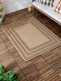 Yard Camber jute effect indoor outdoor rug (British brand)