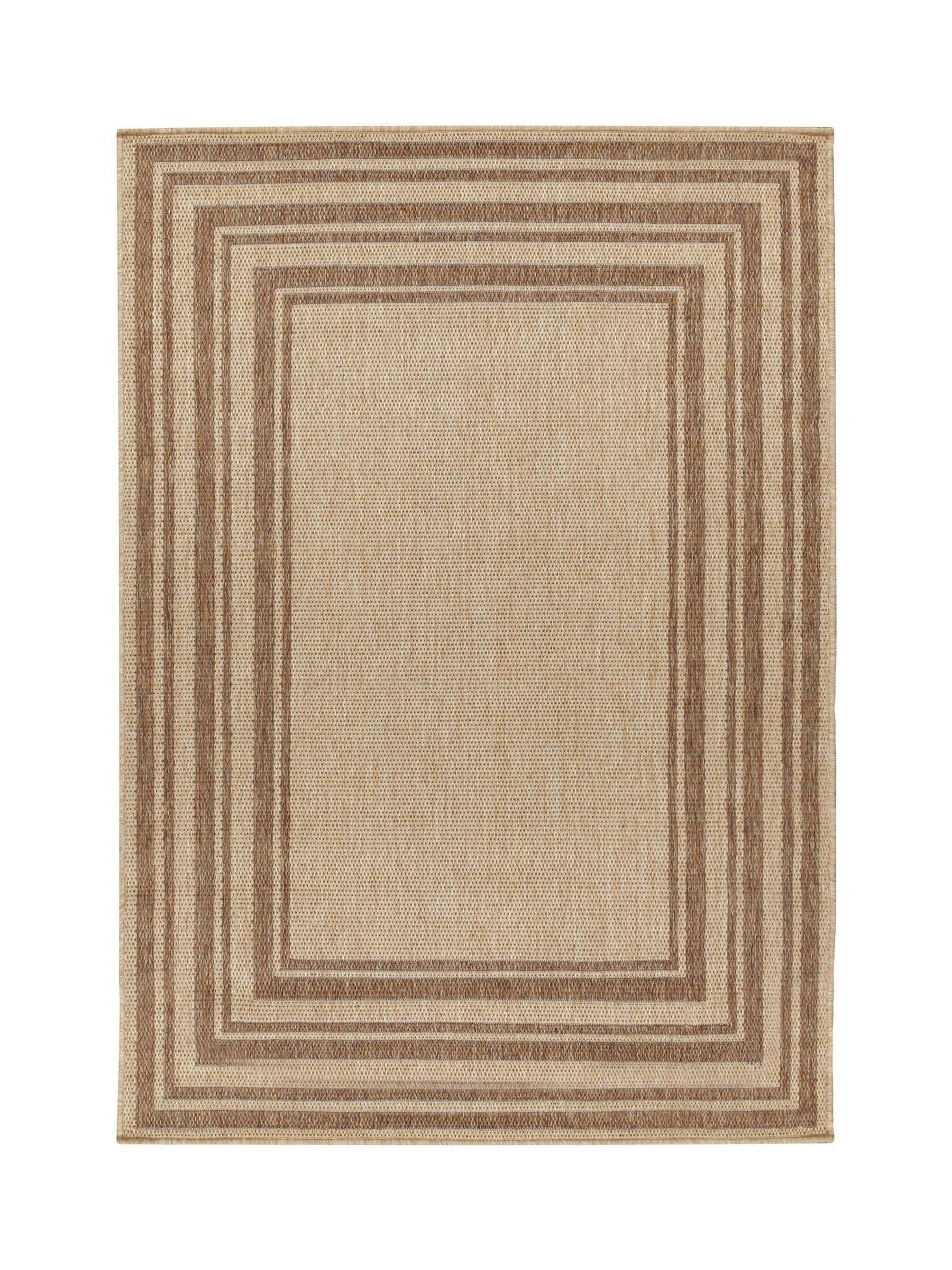 Yard Camber jute effect indoor outdoor rug (British brand)