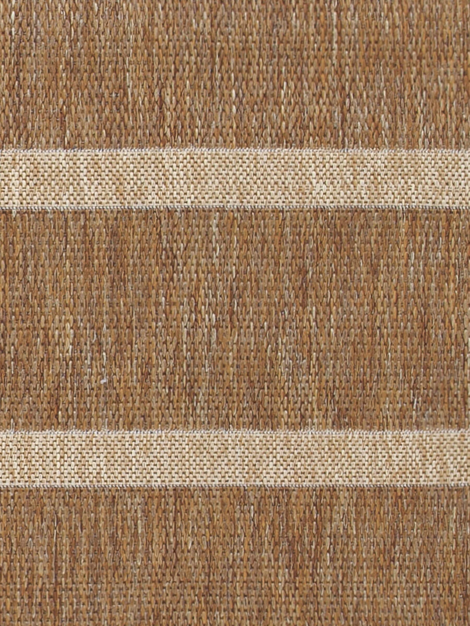 Yard Tala Stripe jute effect rug, UK version