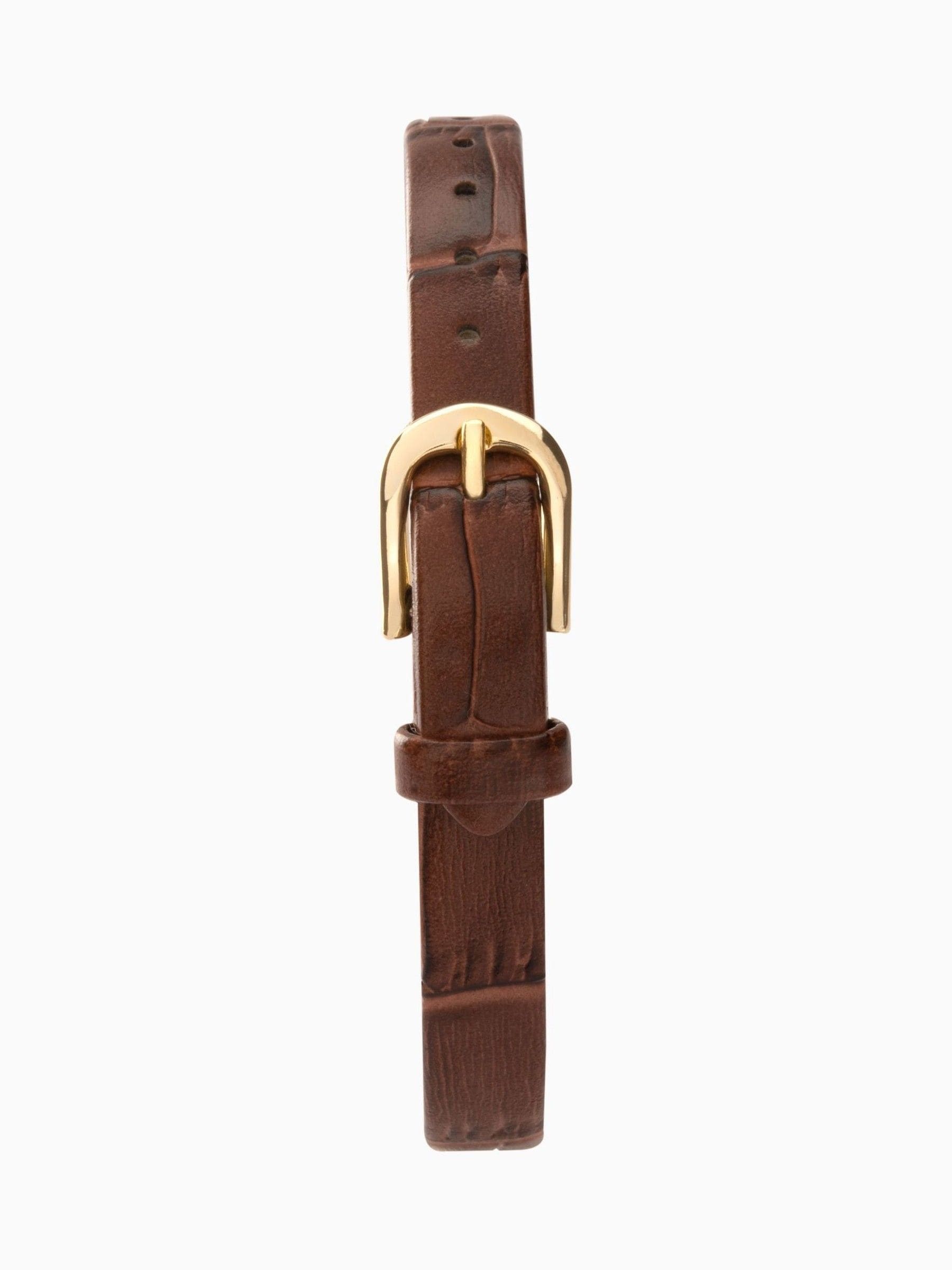 Sekonda Brown Harley leather strap watch 25mm (British brand)