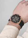 Sekonda Black Dark Sports Titan Watch 43mm (British brand)