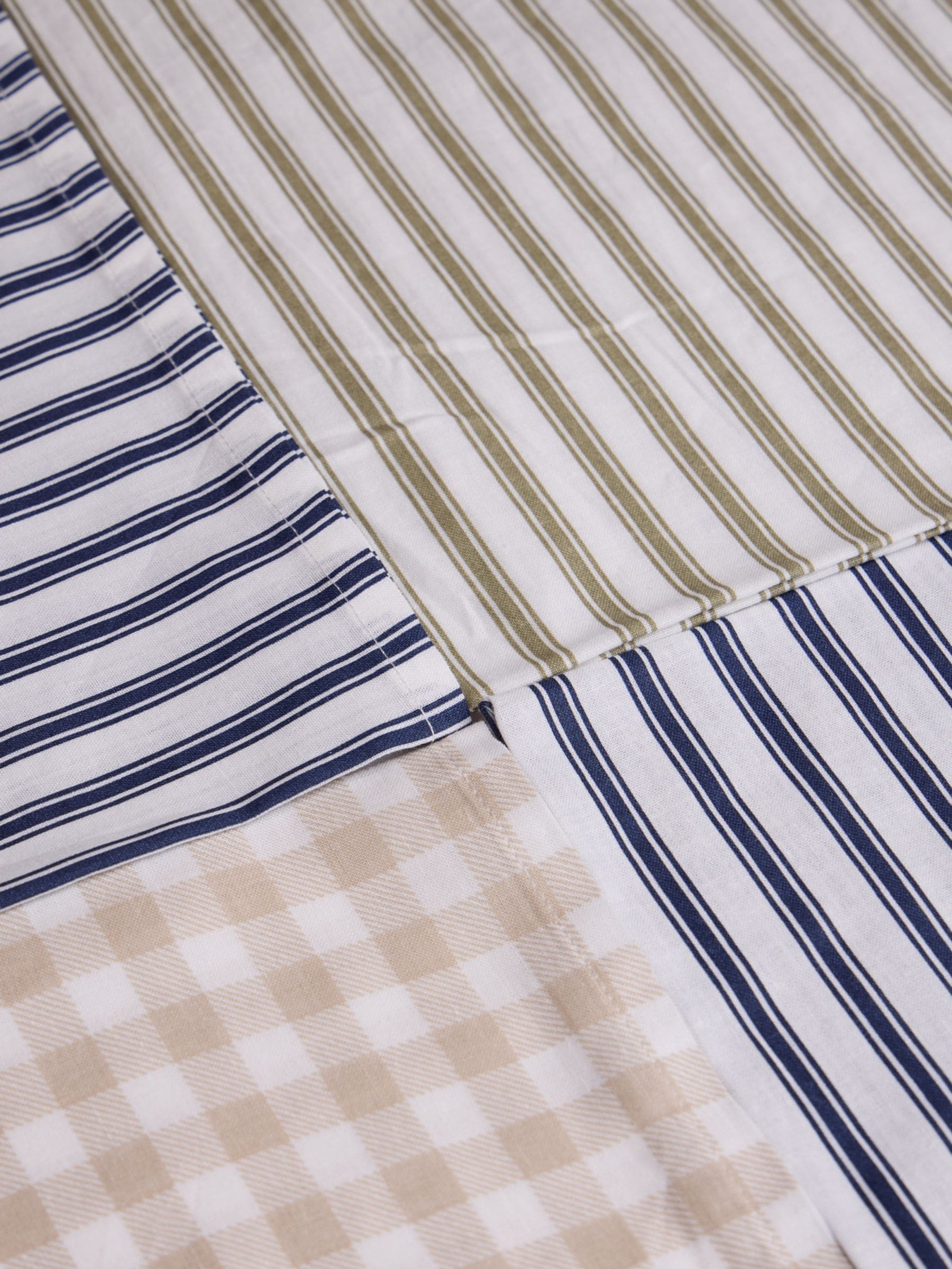 The Little Tailor blue baby muslins 4-pack - British product